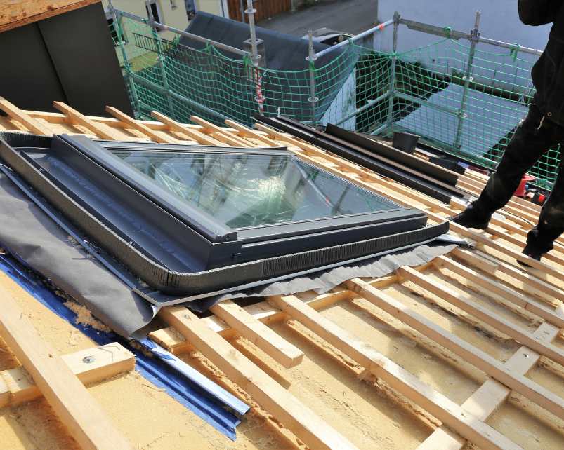 skylight installation